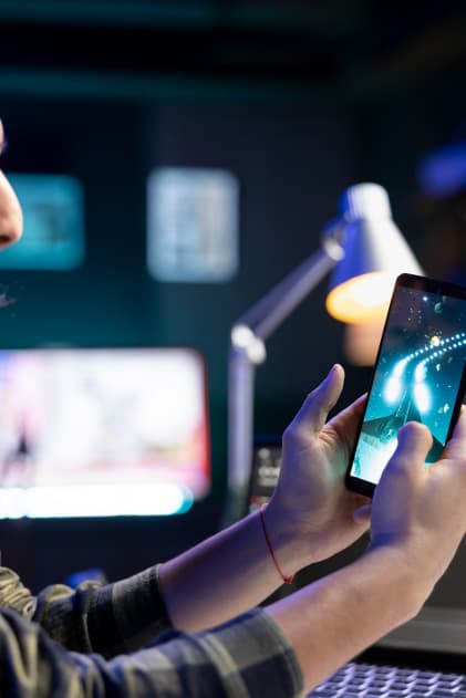 Branding process with color swatches